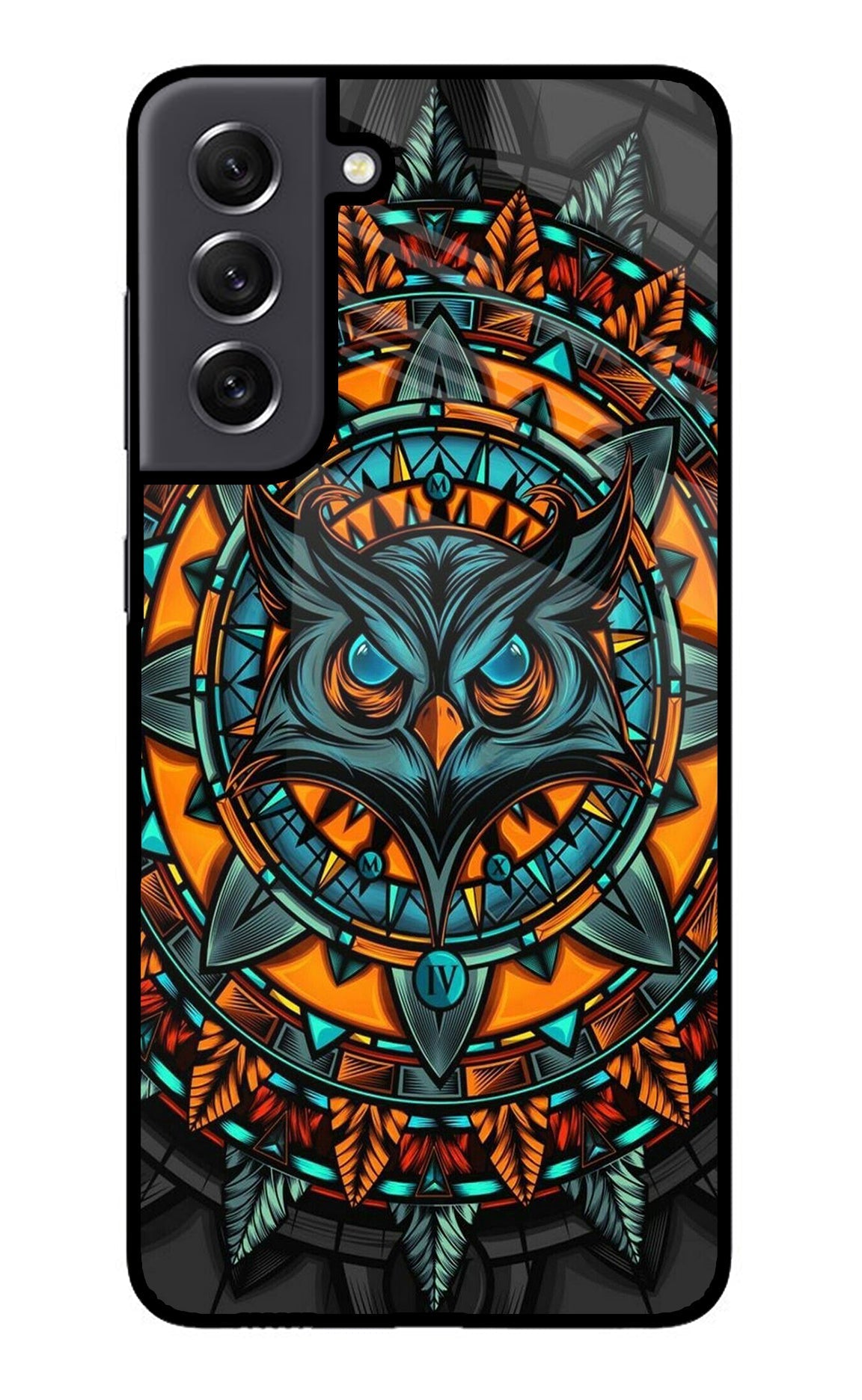 Angry Owl Art Case for Samsung S21 FE 5G