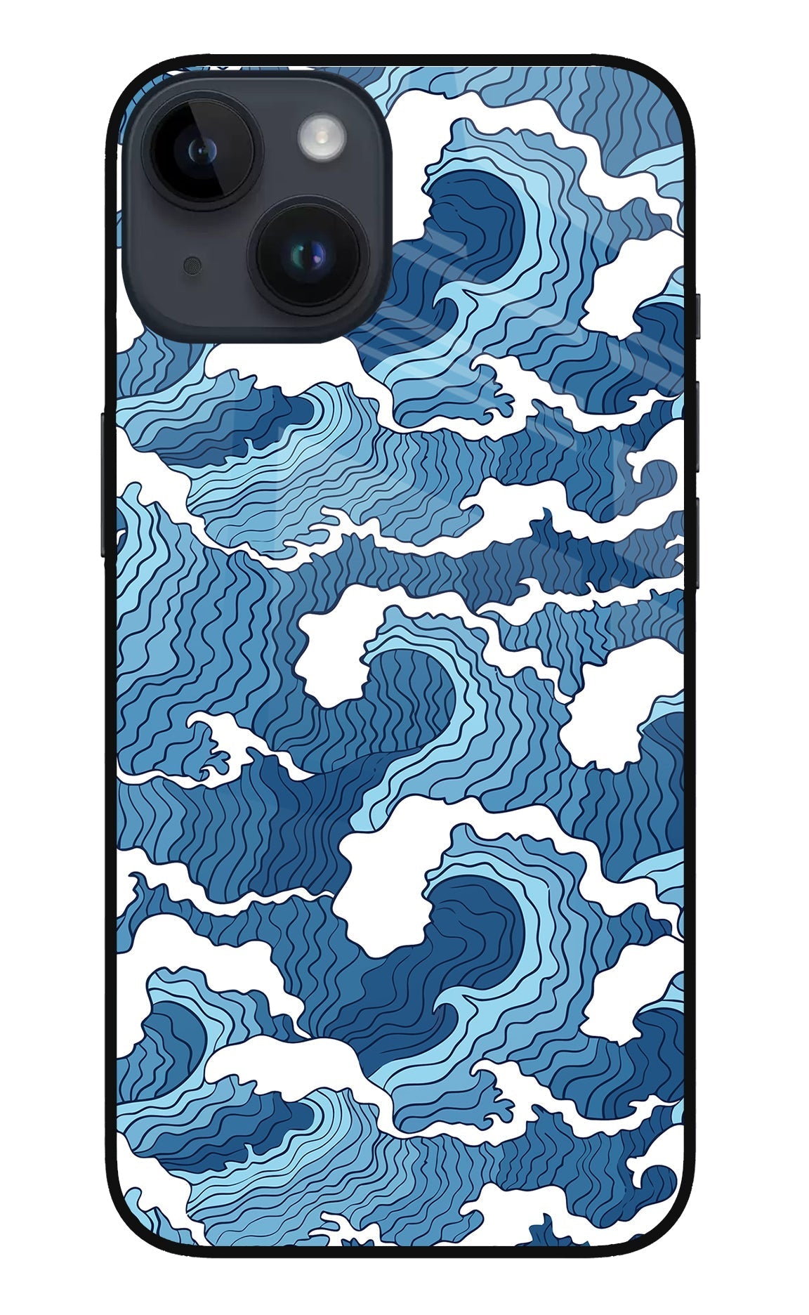 Blue Waves Case for iPhone 14