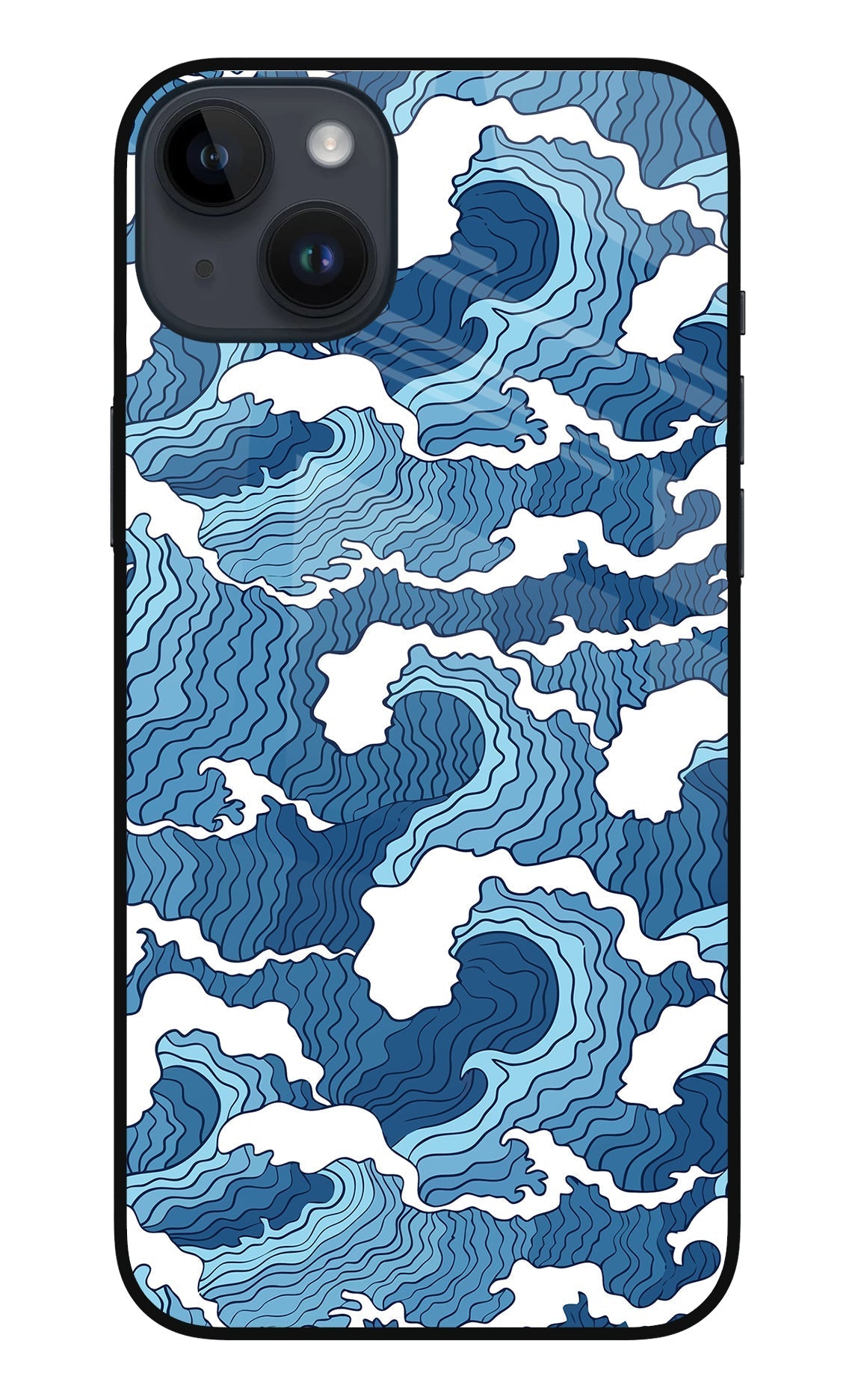 Blue Waves Case for iPhone 14 Plus