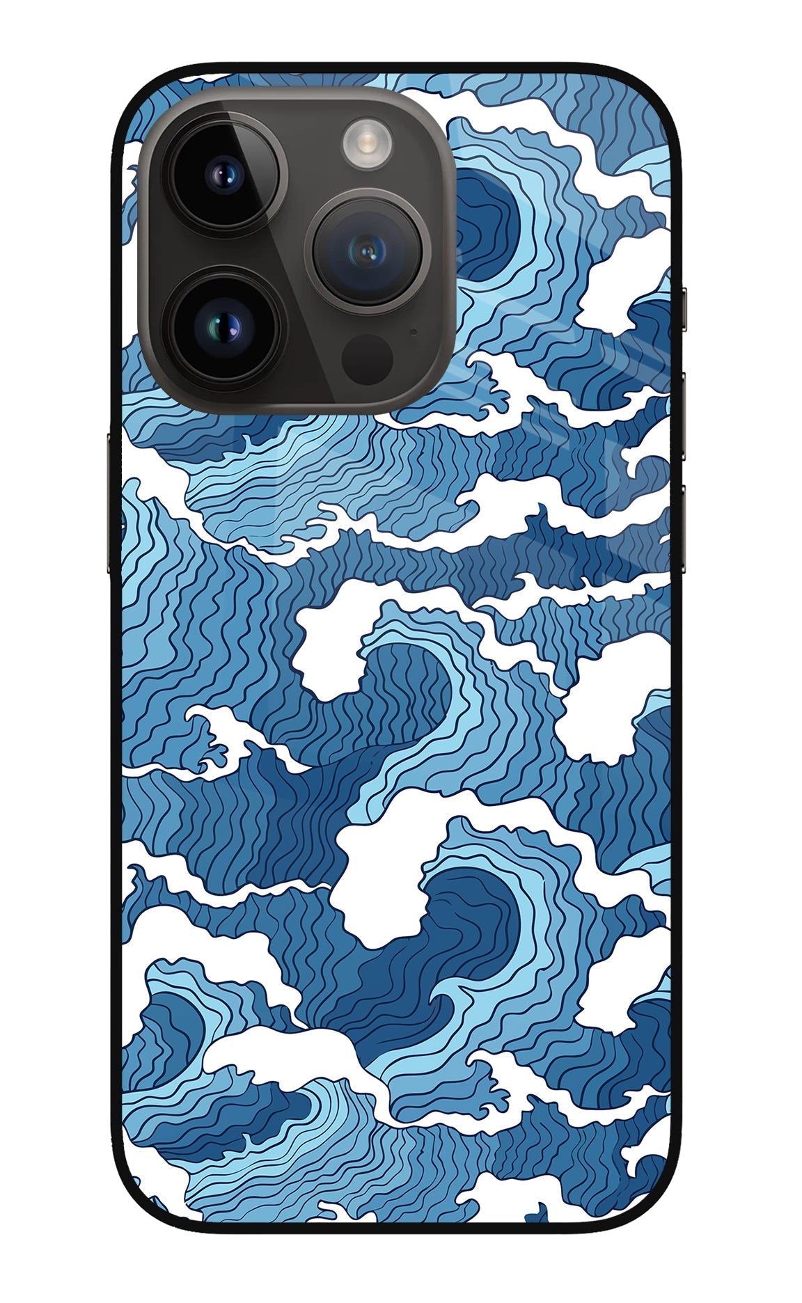 Blue Waves Case for iPhone 14 Pro