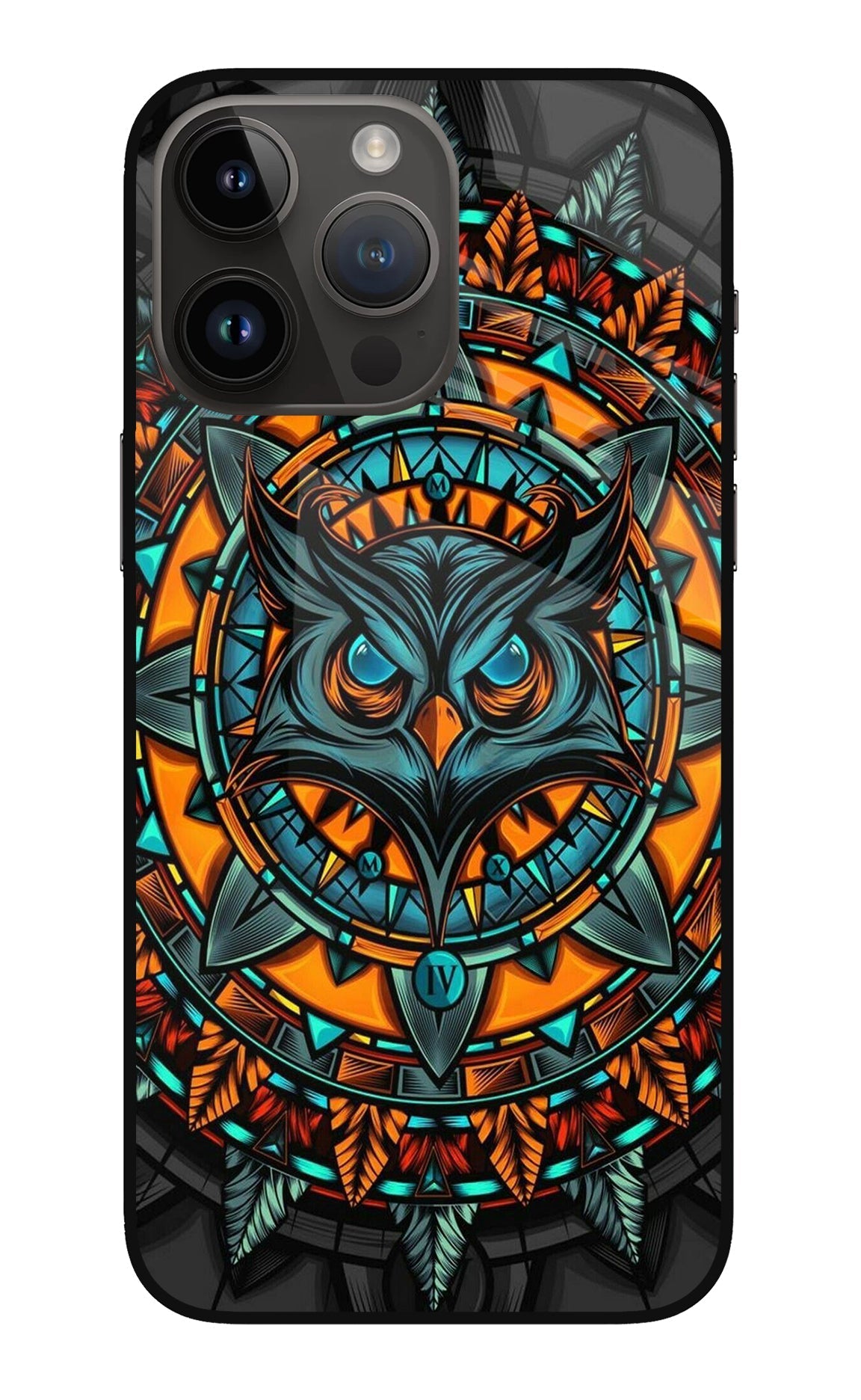 Angry Owl Art Case for iPhone 14 Pro Max