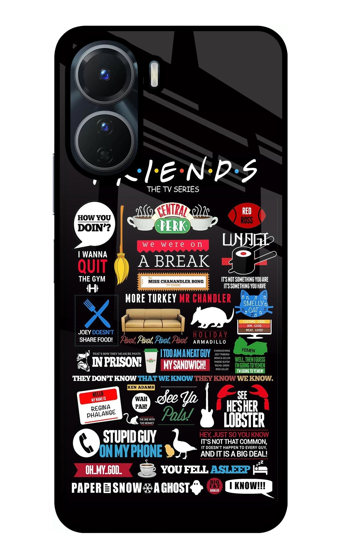 FRIENDS Case for Vivo Y16