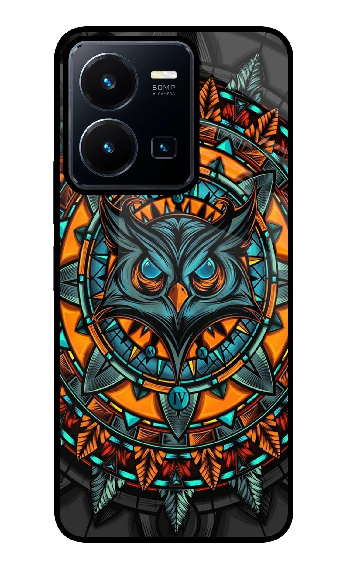 Angry Owl Art Case for Vivo Y35