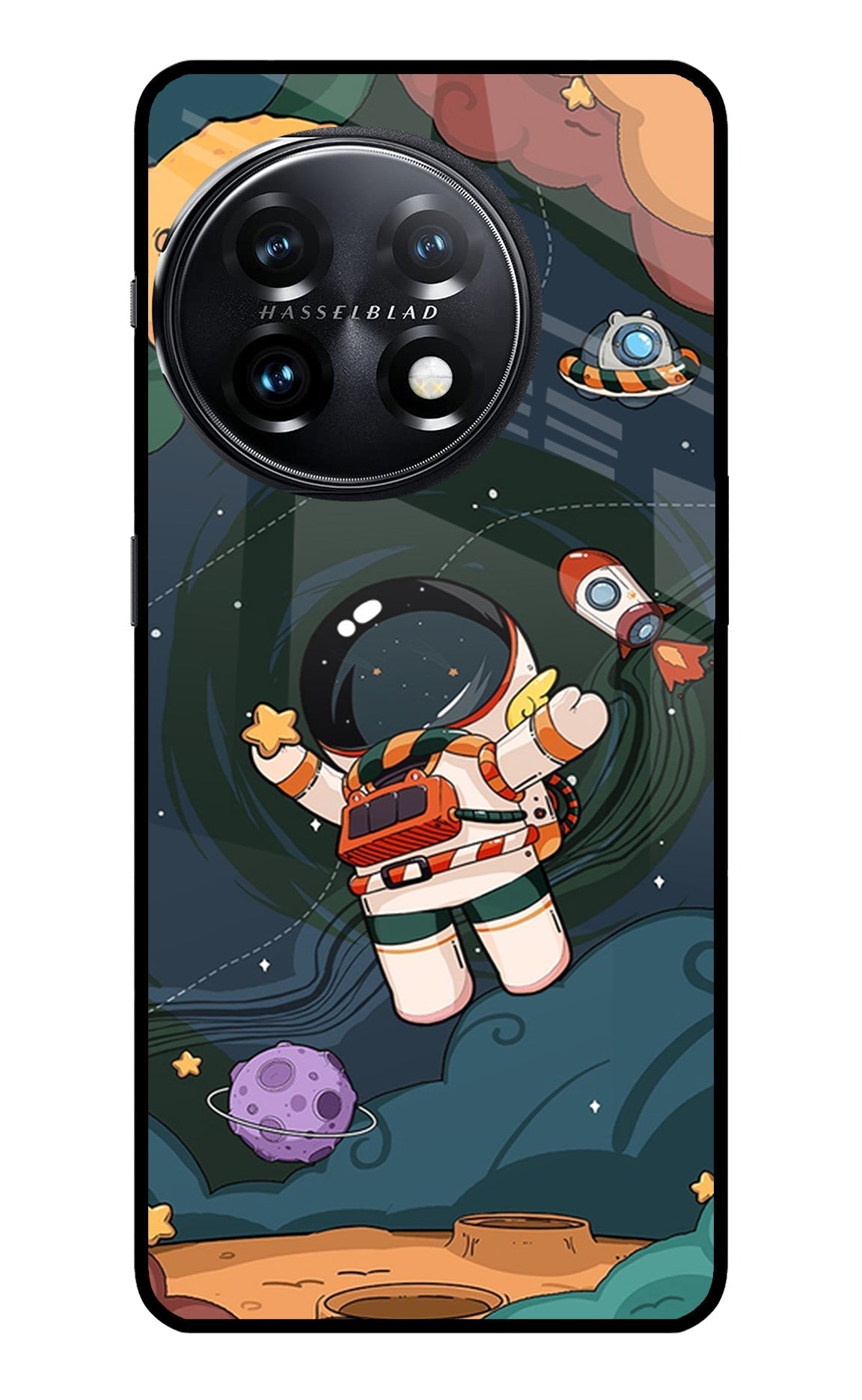 Cartoon Astronaut Case for OnePlus 11 5G