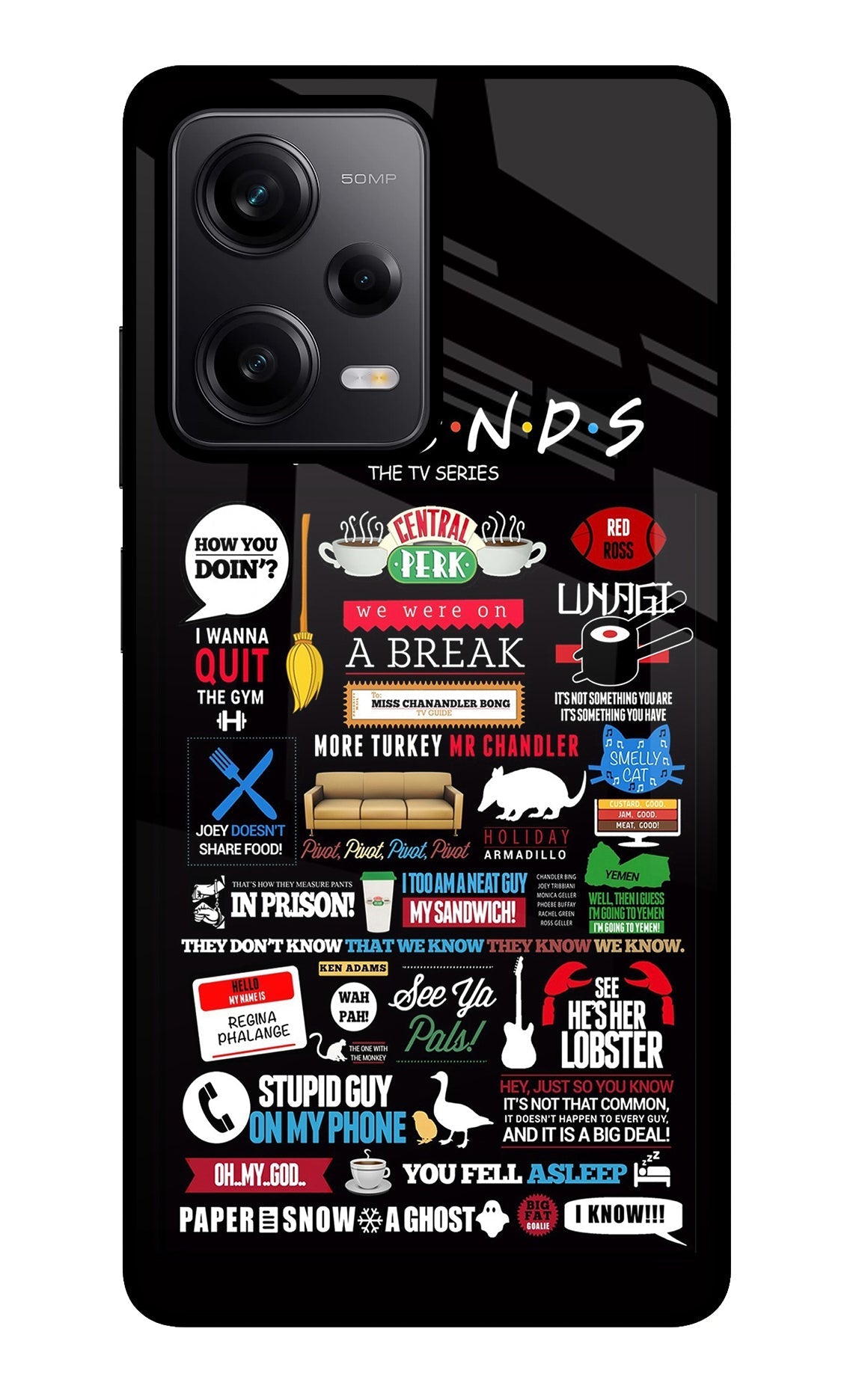 FRIENDS Case for Redmi Note 12 Pro 5G