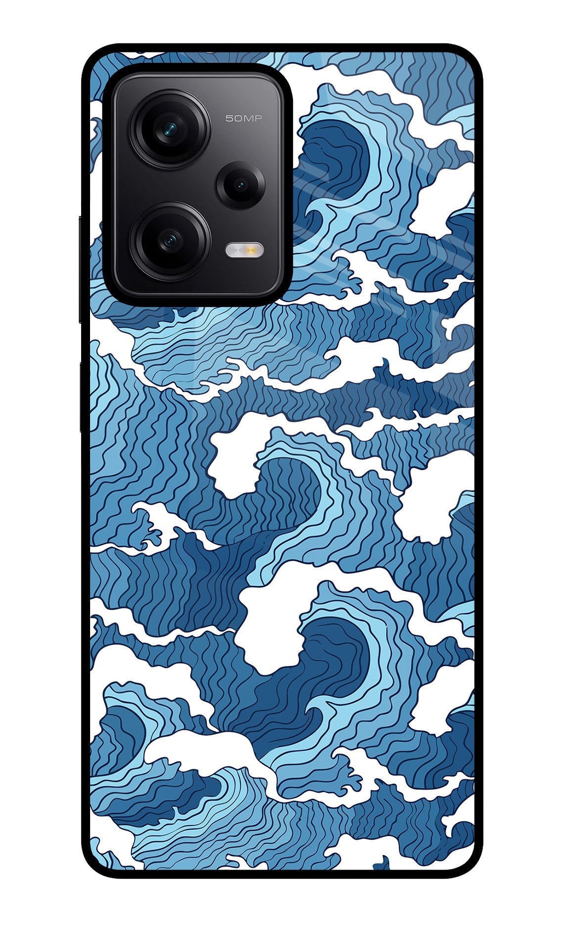 Blue Waves Case for Redmi Note 12 Pro 5G