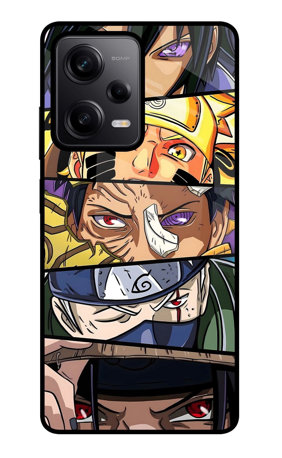 Naruto Character Case for Redmi Note 12 Pro 5G