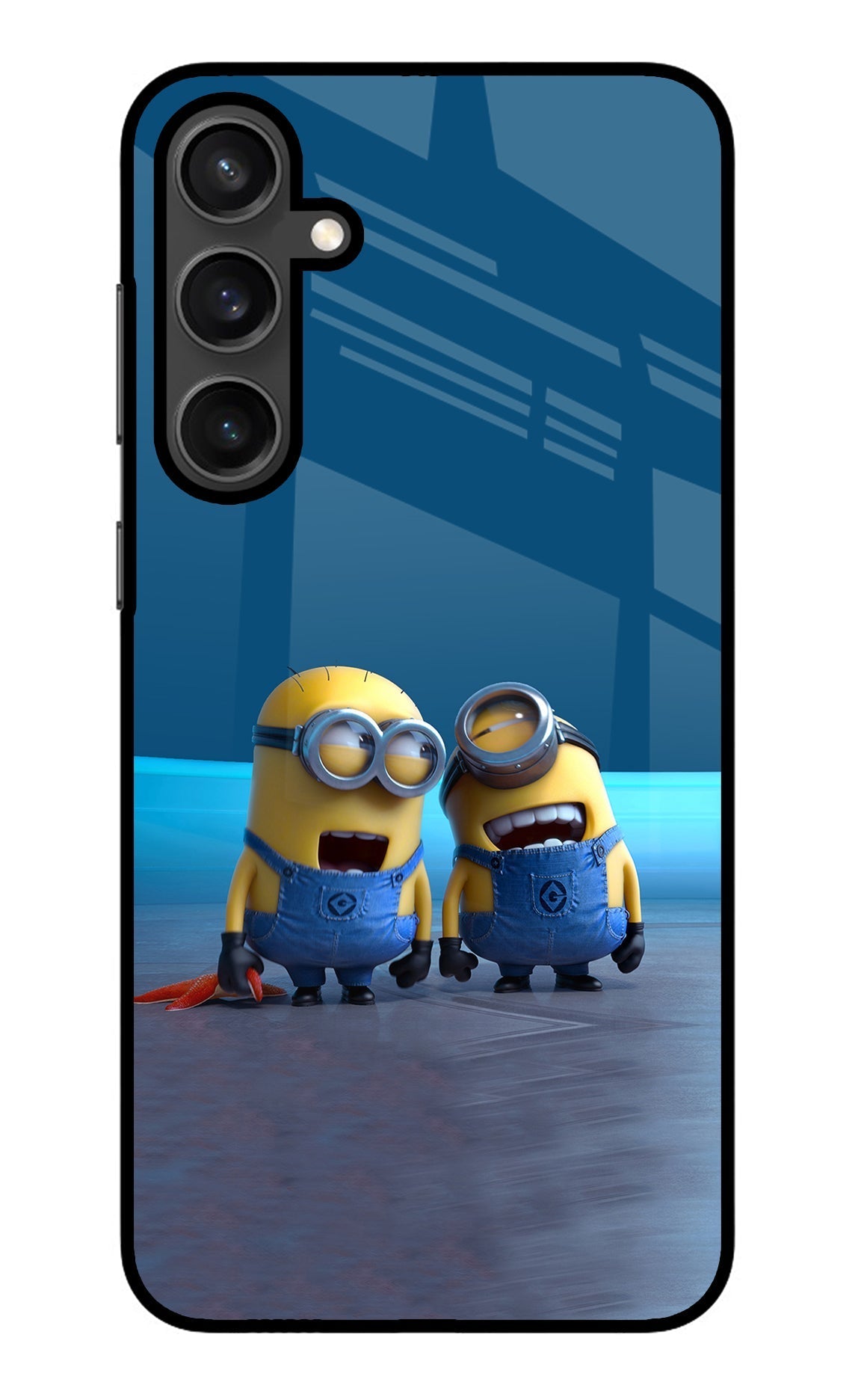 Minion Laughing Case for Samsung S23