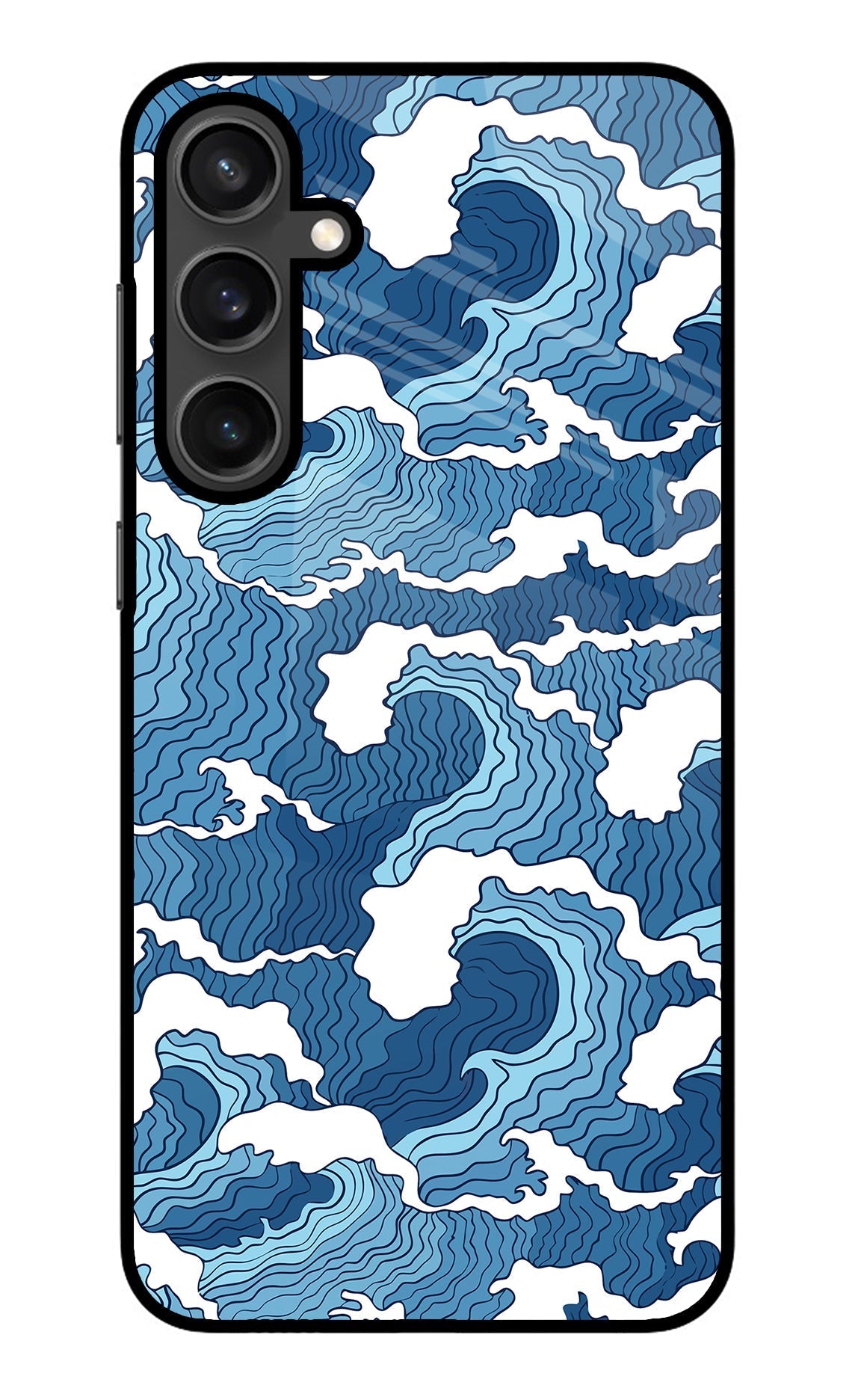 Blue Waves Case for Samsung S23