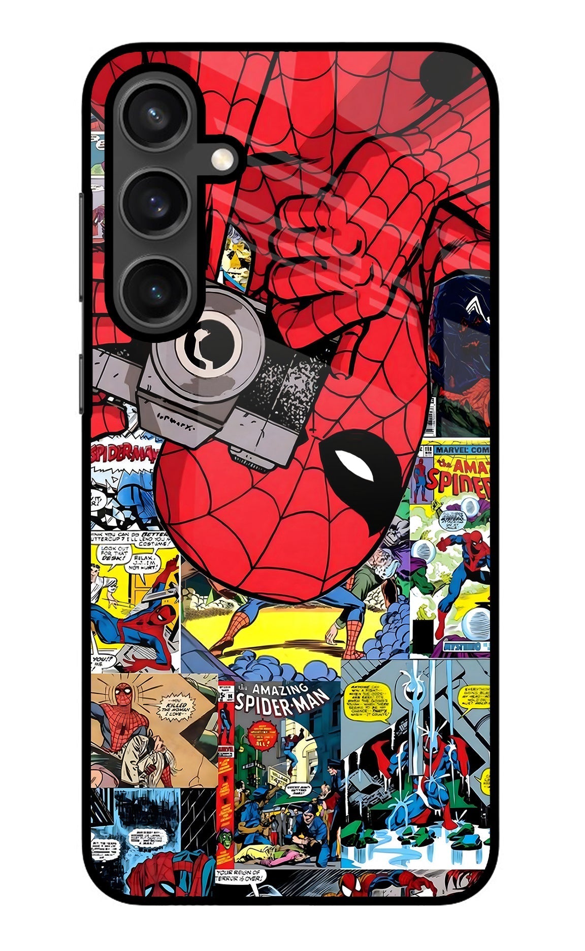 Spider Man Case for Samsung S23