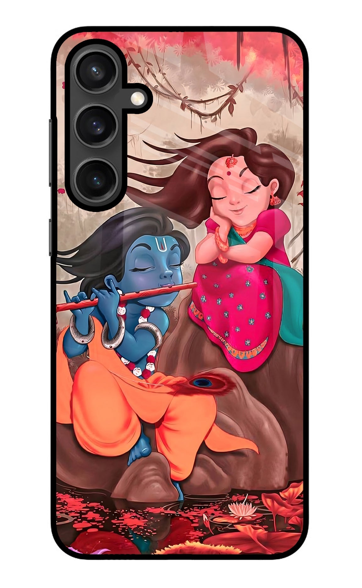 Radhe Krishna Case for Samsung S23