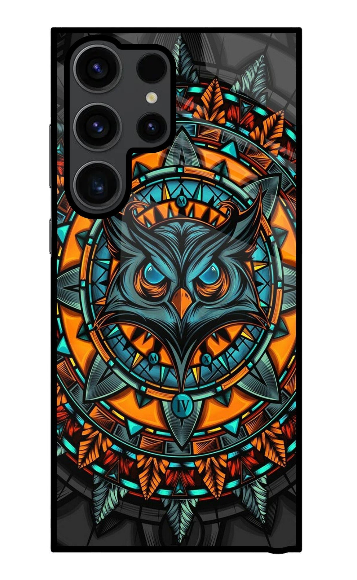 Angry Owl Art Case for Samsung S23 Ultra