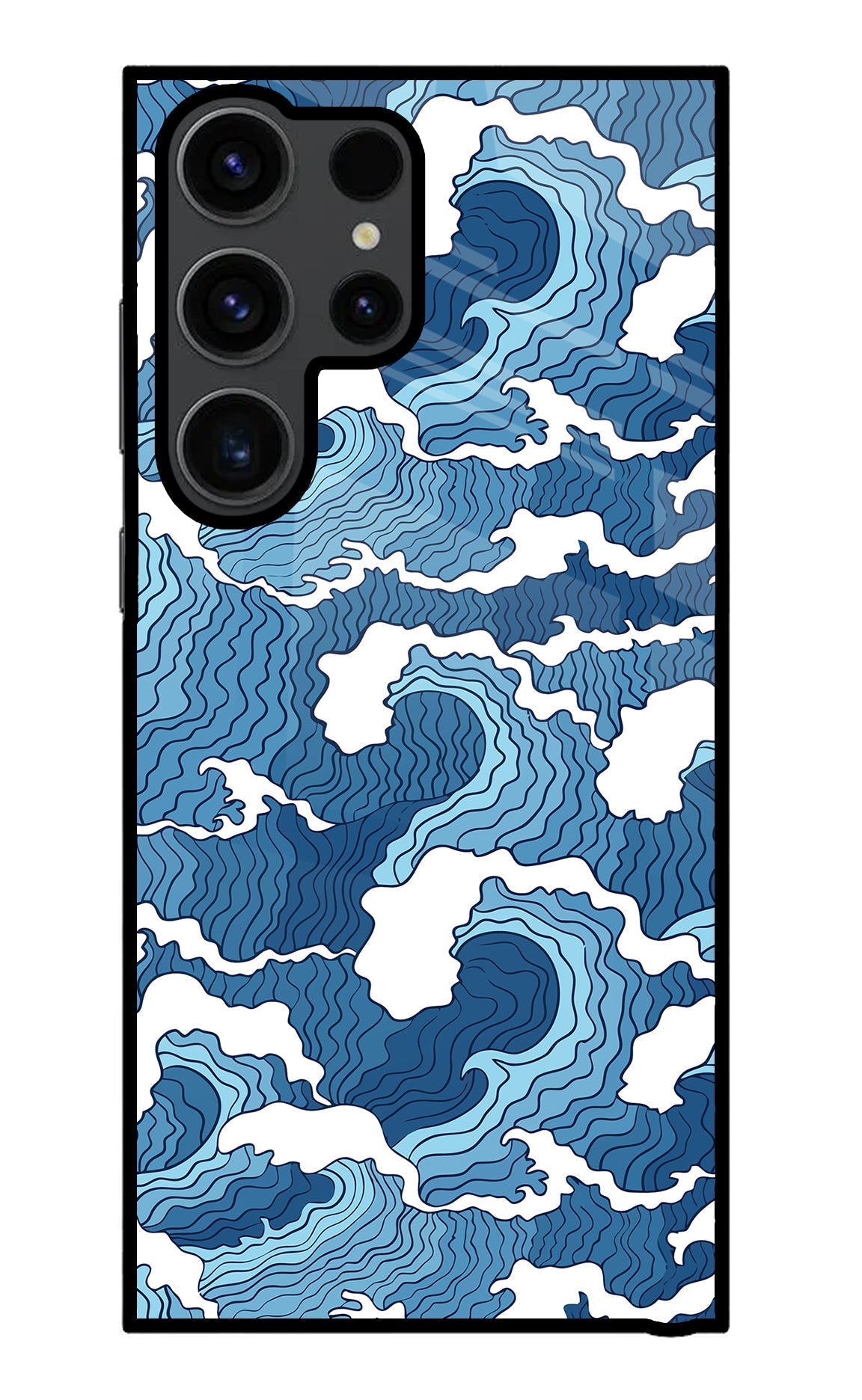 Blue Waves Case for Samsung S23 Ultra