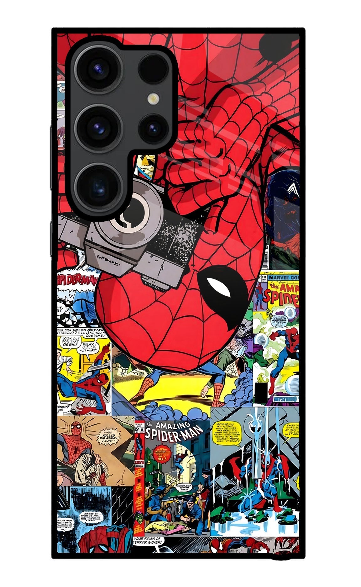 Spider Man Case for Samsung S23 Ultra