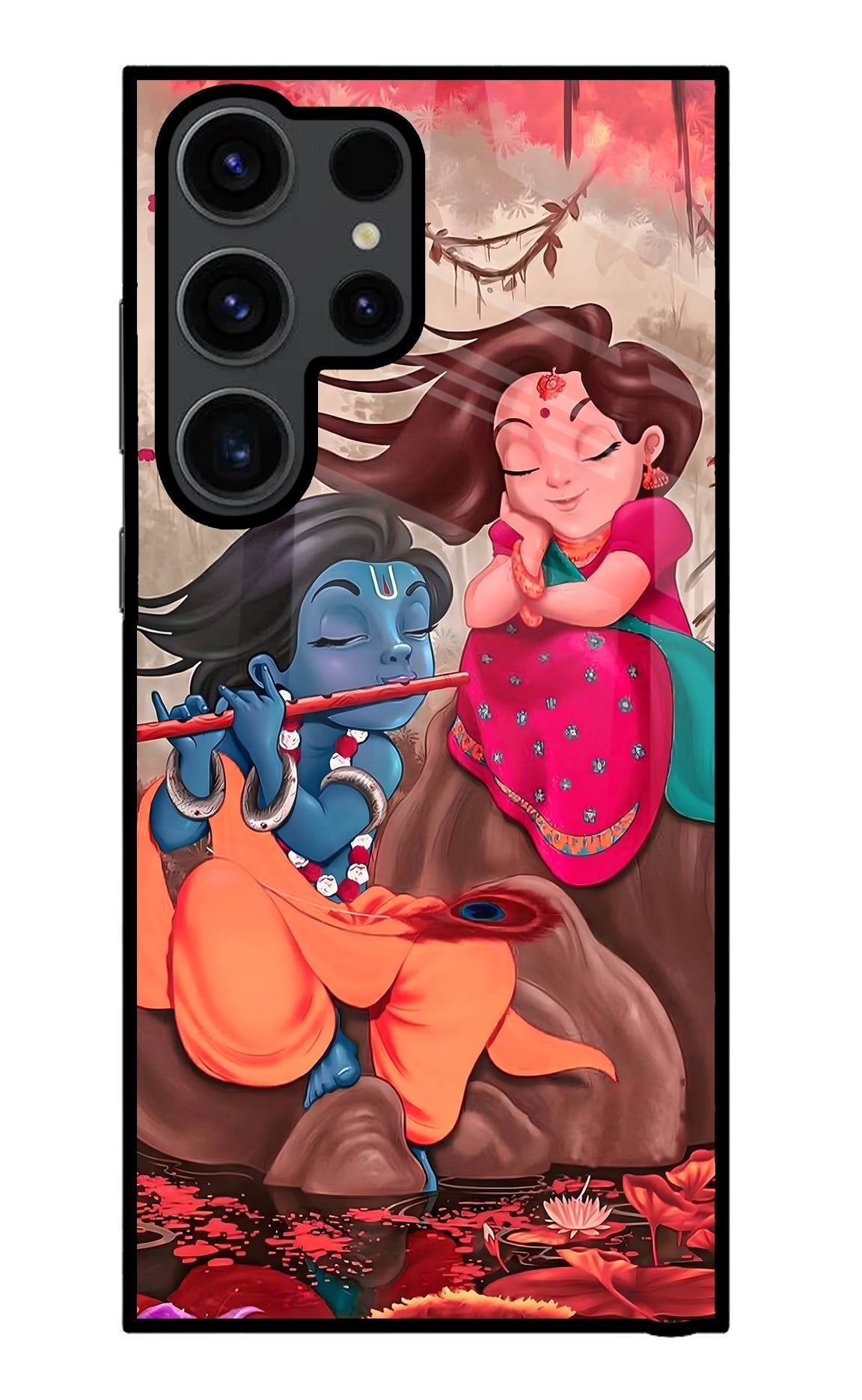 Radhe Krishna Case for Samsung S23 Ultra