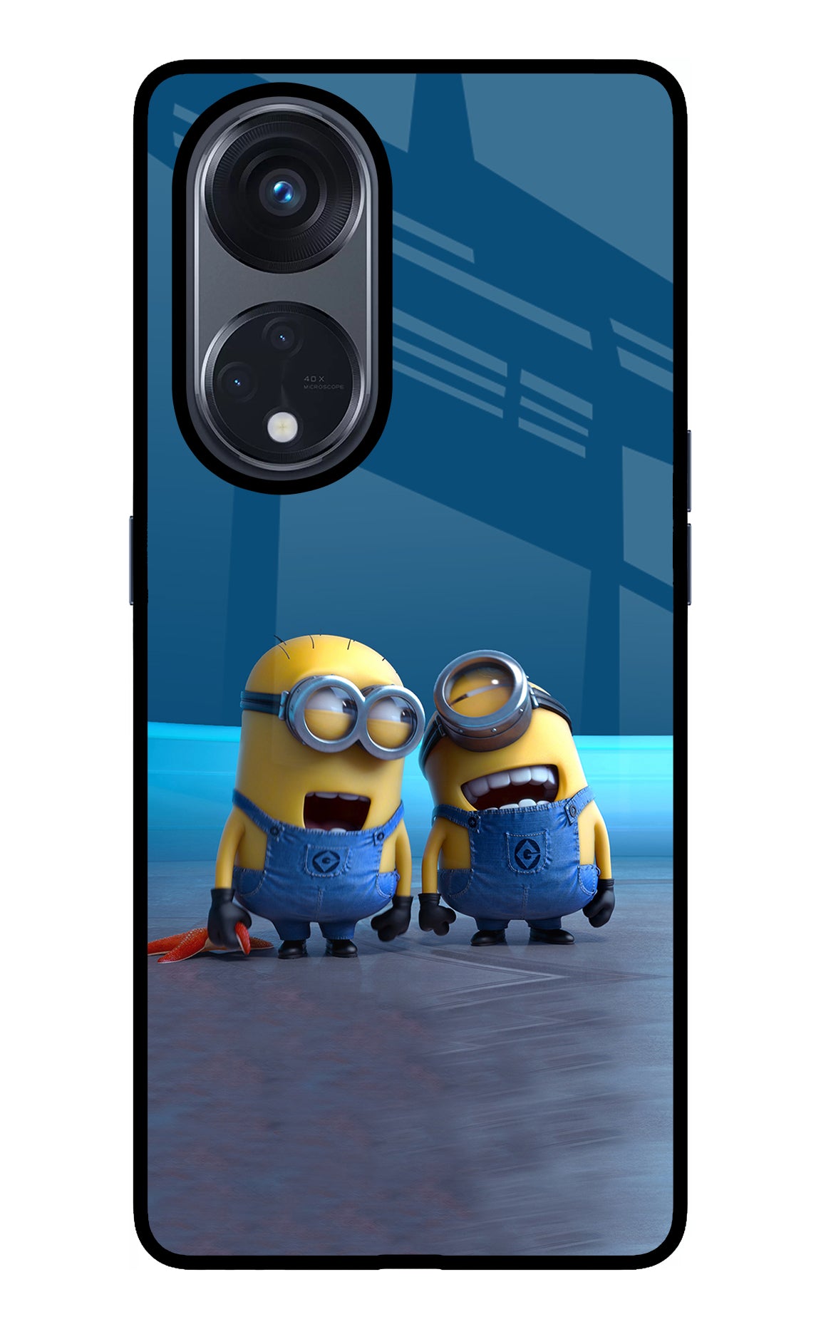 Minion Laughing Case for Oppo Reno8 T 5G