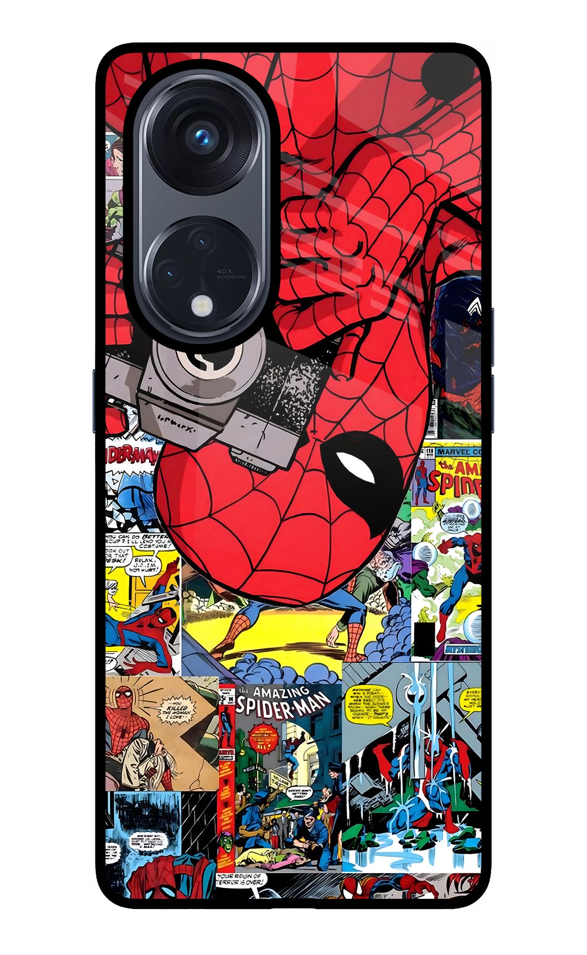 Spider Man Case for Oppo Reno8 T 5G