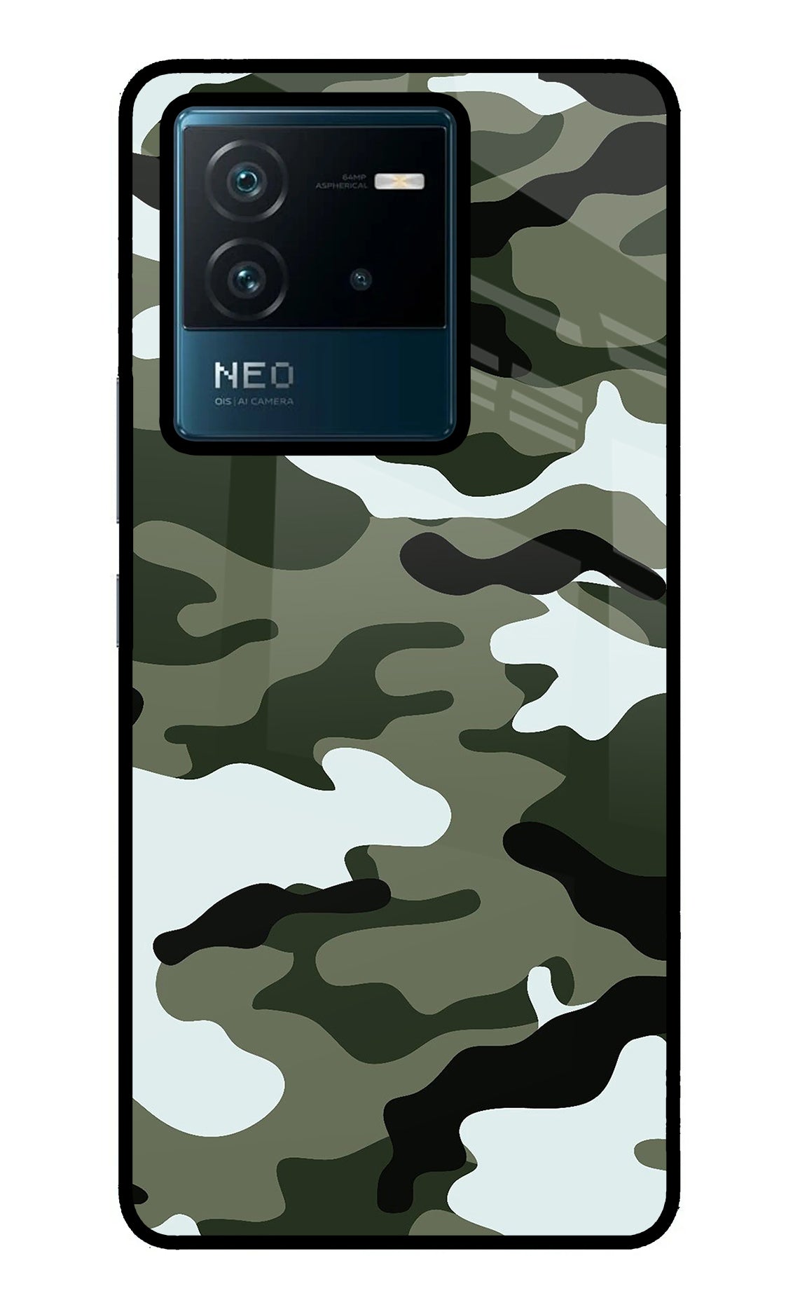 Camouflage Case for IQOO Neo 6 5G