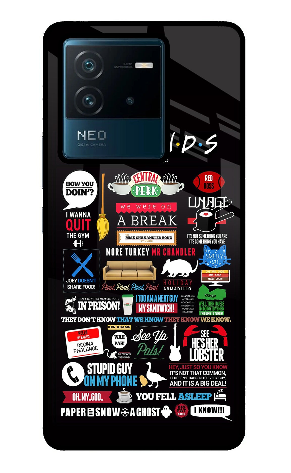 FRIENDS Case for IQOO Neo 6 5G