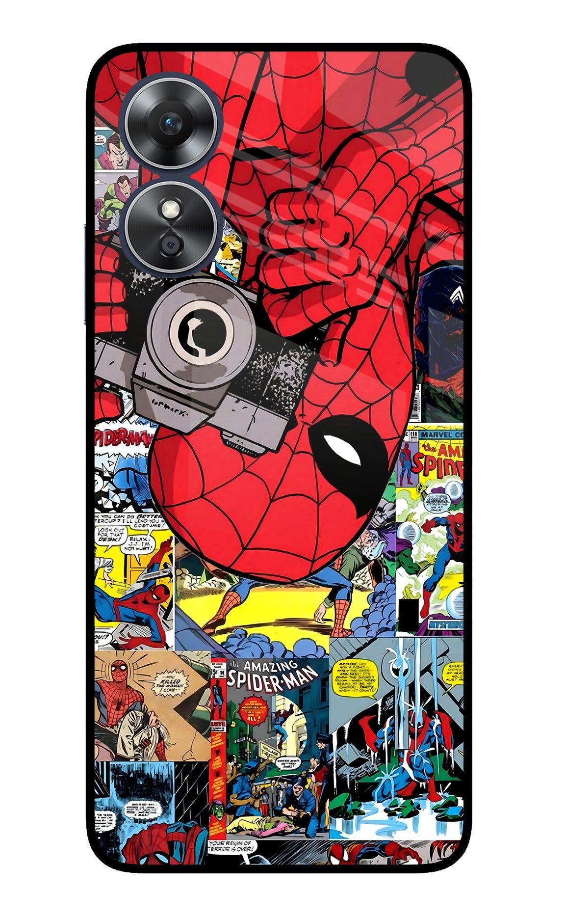 Spider Man Case for Oppo A17