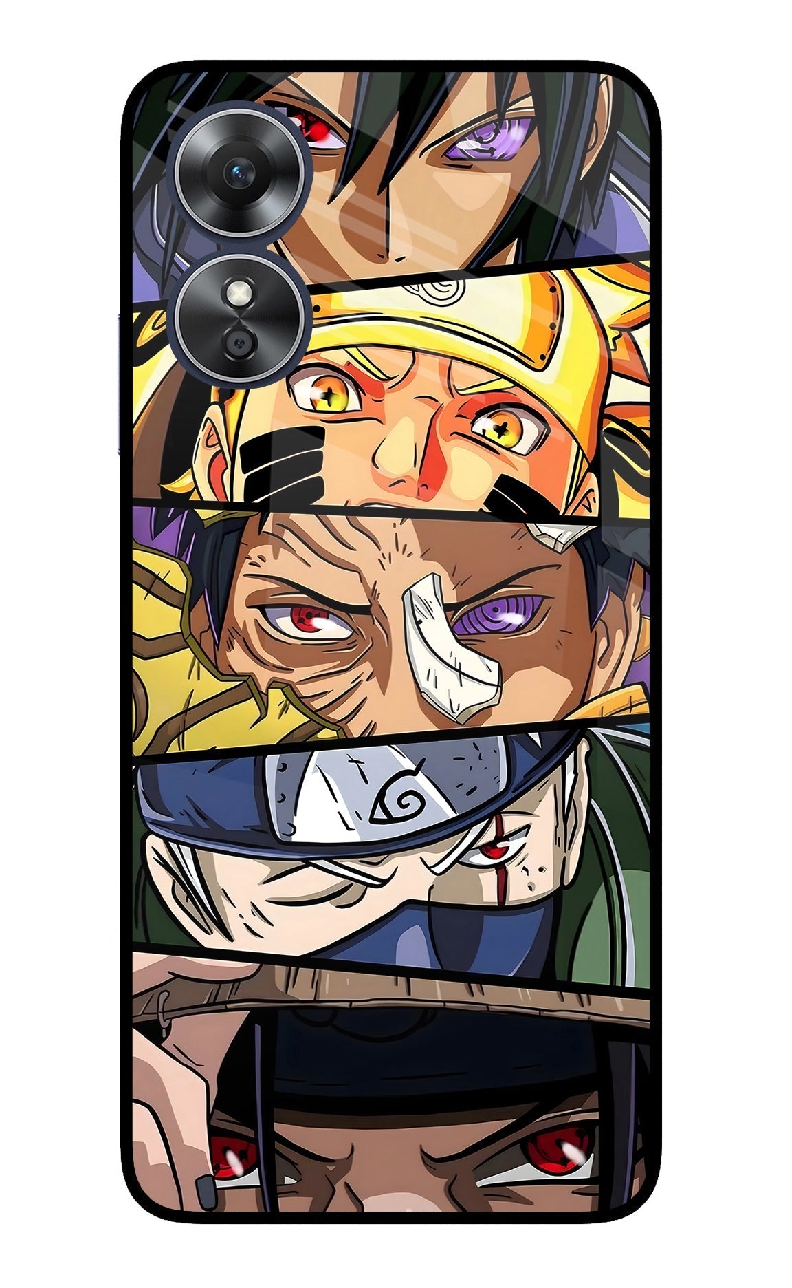 Naruto Character Case for Oppo A17