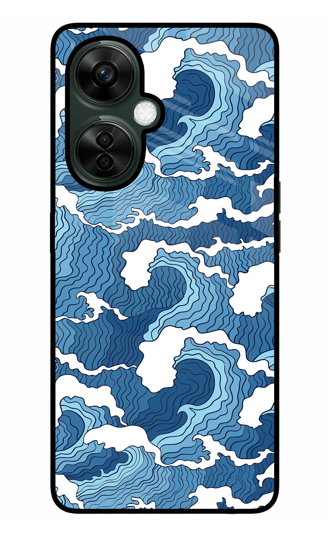 Blue Waves Case for OnePlus Nord CE 3 Lite 5G