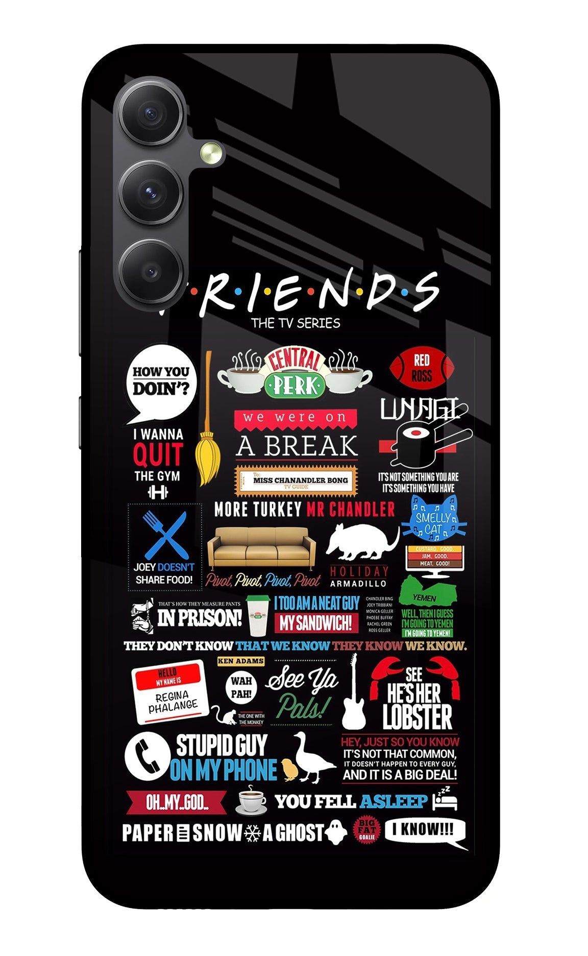 FRIENDS Case for Samsung A34 5G