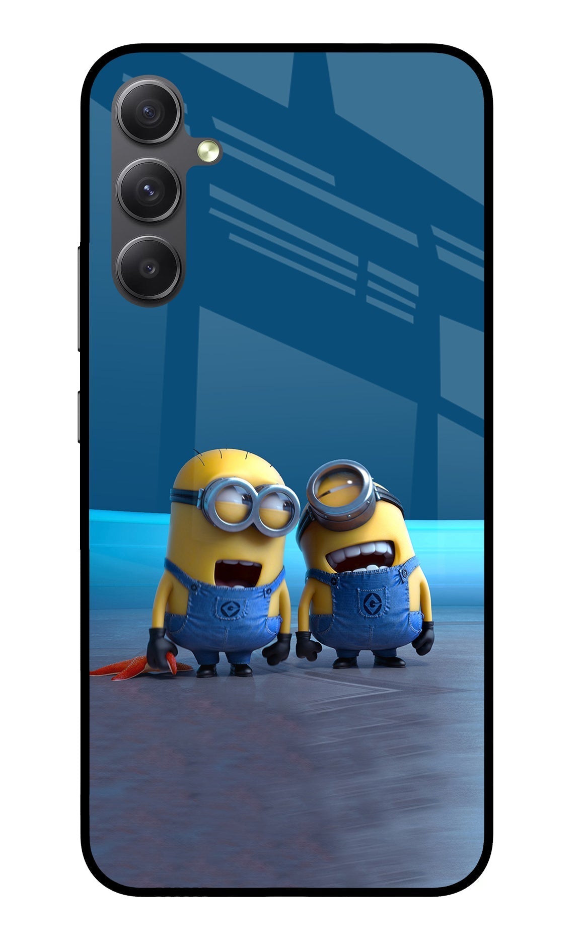 Minion Laughing Case for Samsung A34 5G