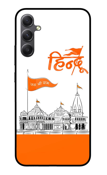 Jai Shree Ram Hindu Case for Samsung A34 5G