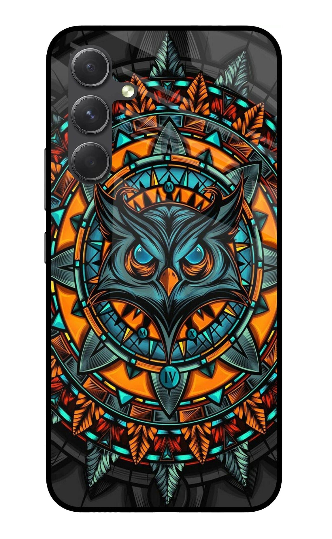 Angry Owl Art Case for Samsung A54 5G