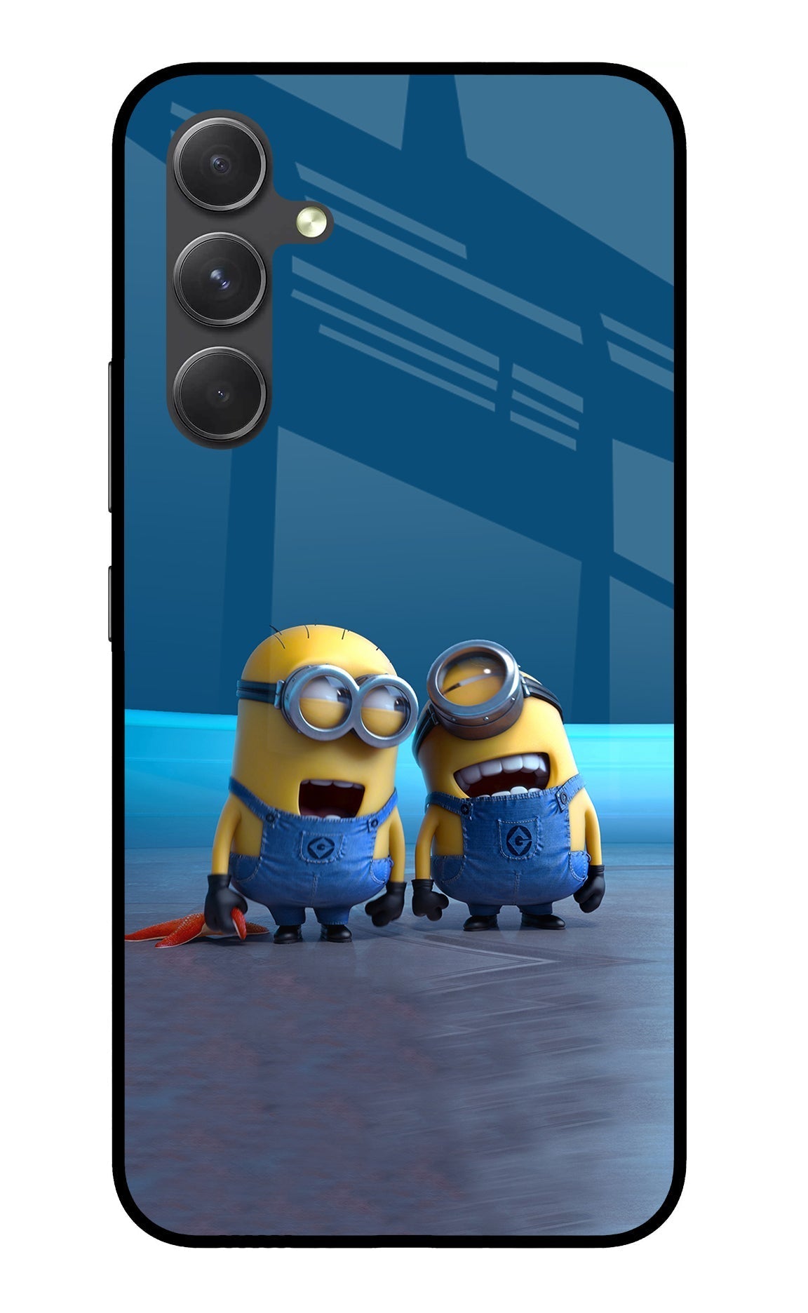 Minion Laughing Case for Samsung A54 5G