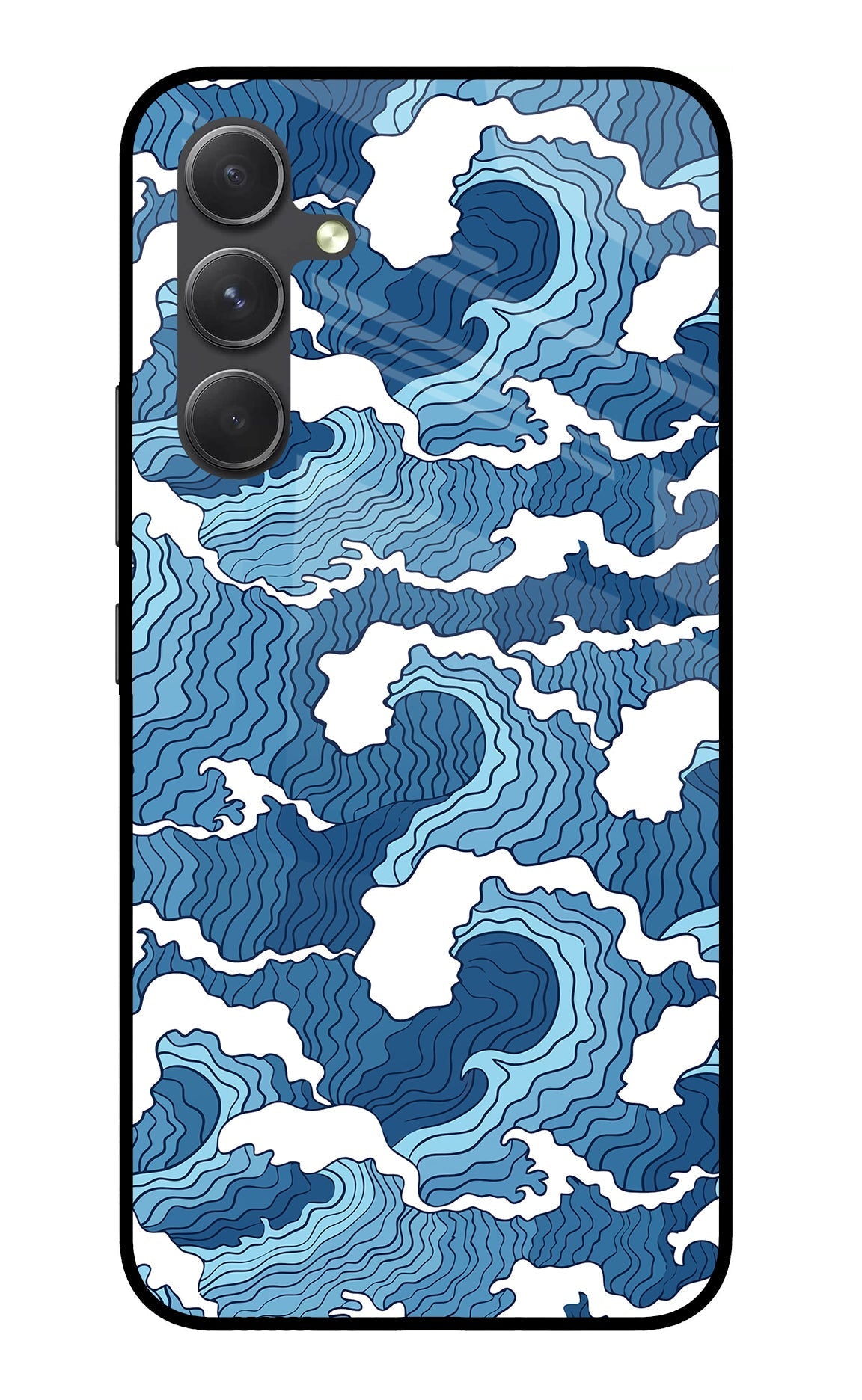 Blue Waves Case for Samsung A54 5G