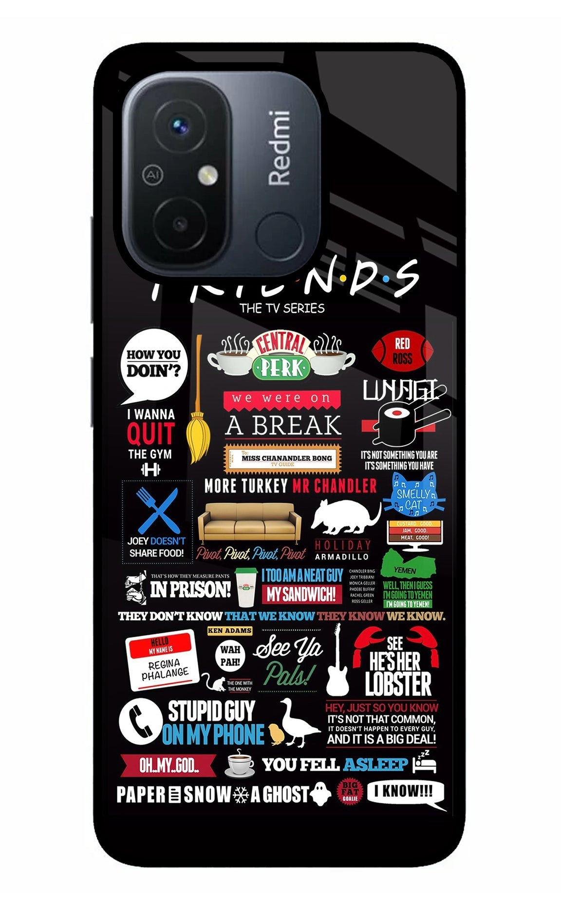 FRIENDS Case for Redmi 12C