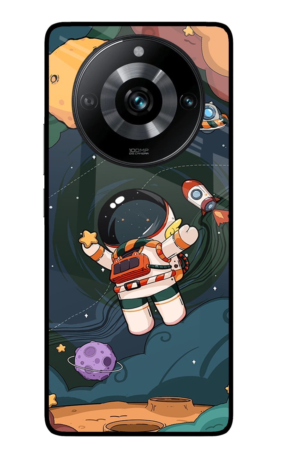 Cartoon Astronaut Case for Realme 11 Pro/Pro+ 5G