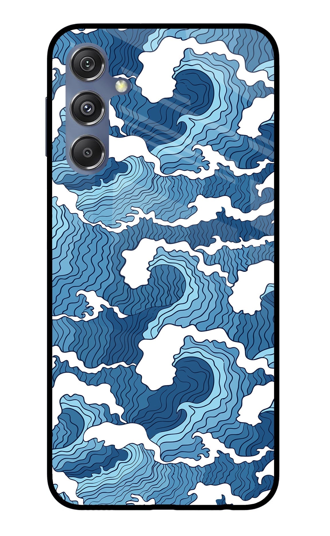 Blue Waves Case for Samsung M34 5G/F34 5G