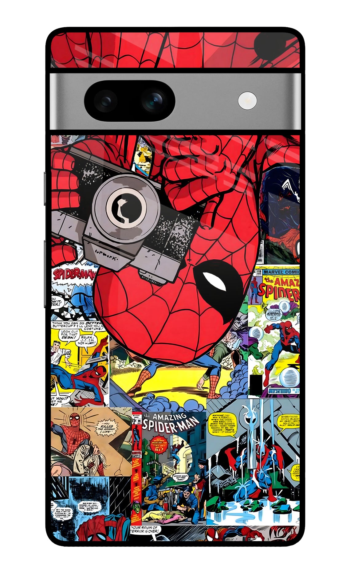 Spider Man Case for Google Pixel 7A