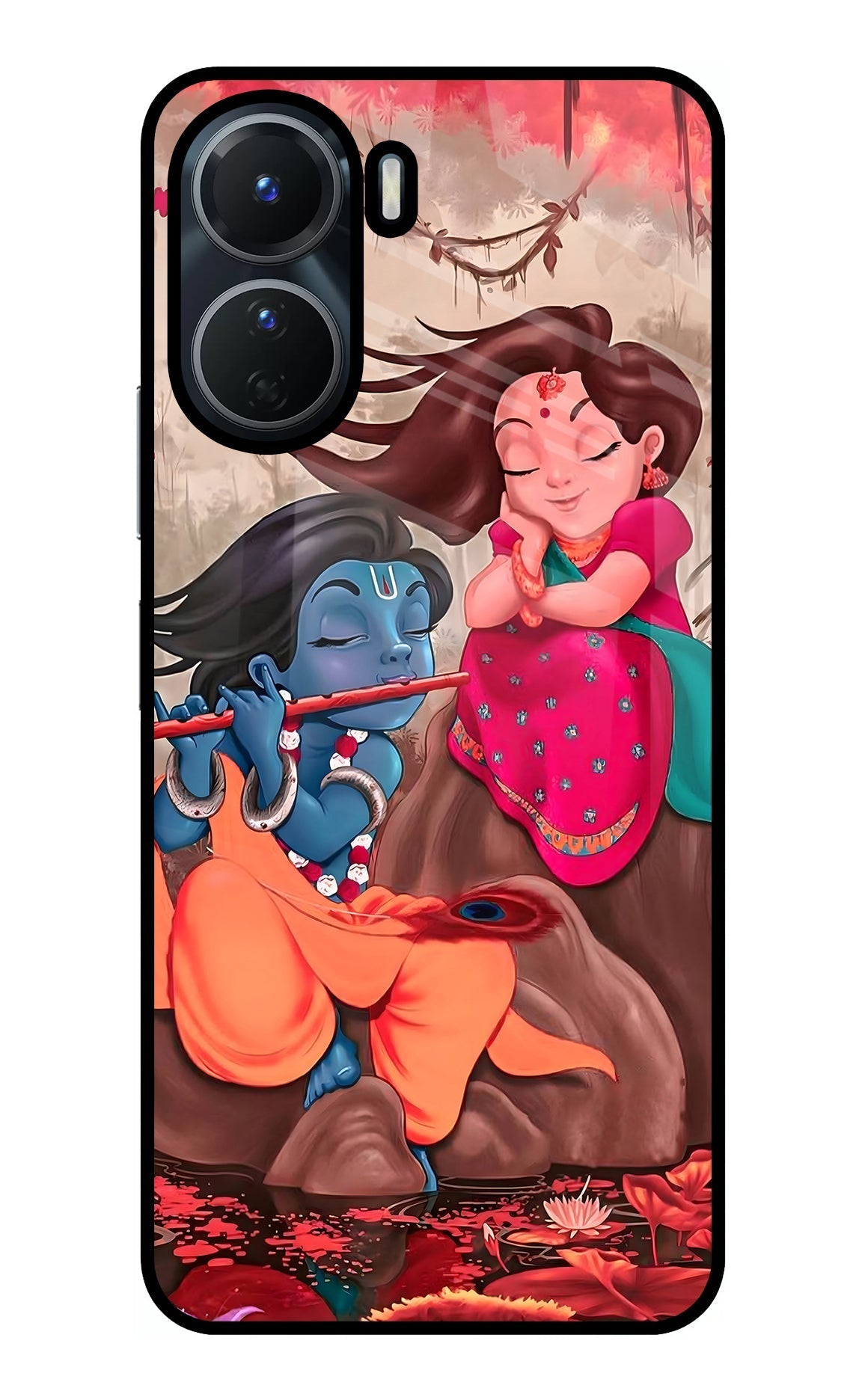 Radhe Krishna Case for Vivo T2x 5G