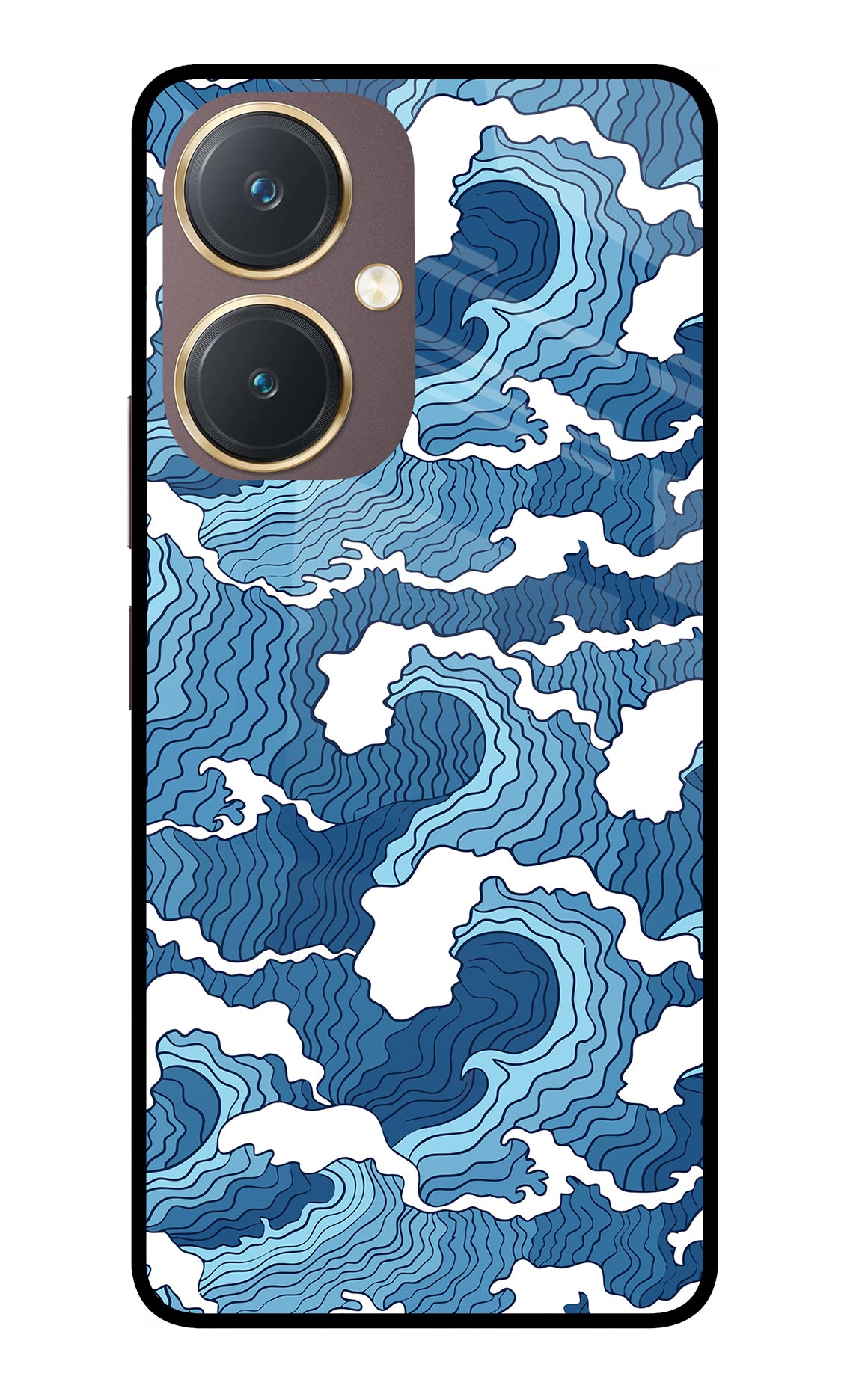 Blue Waves Case for Vivo Y27