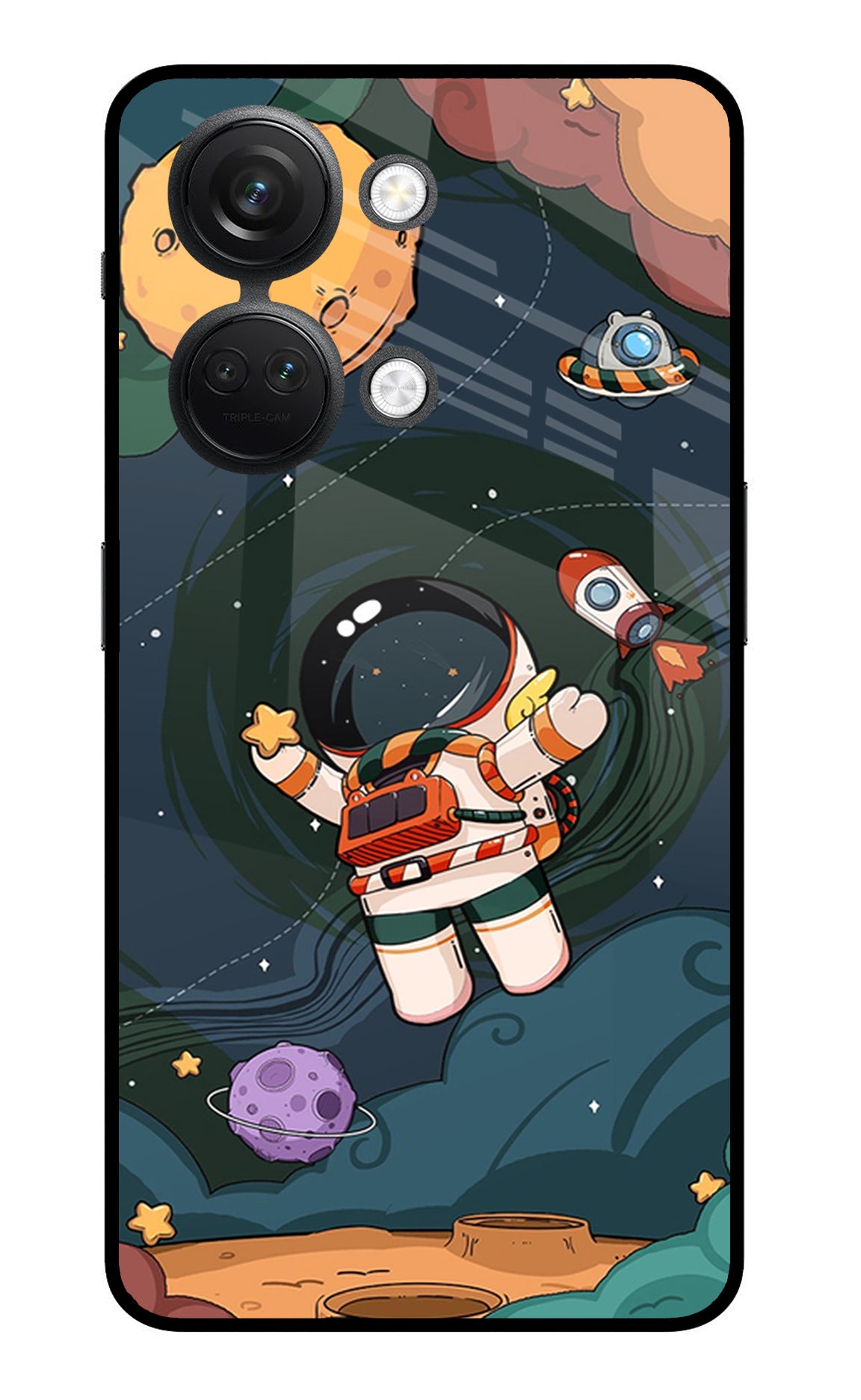 Cartoon Astronaut Case for OnePlus Nord 3 5G