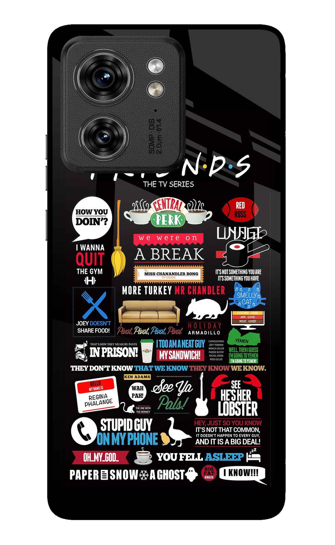 FRIENDS Case for Moto Edge 40