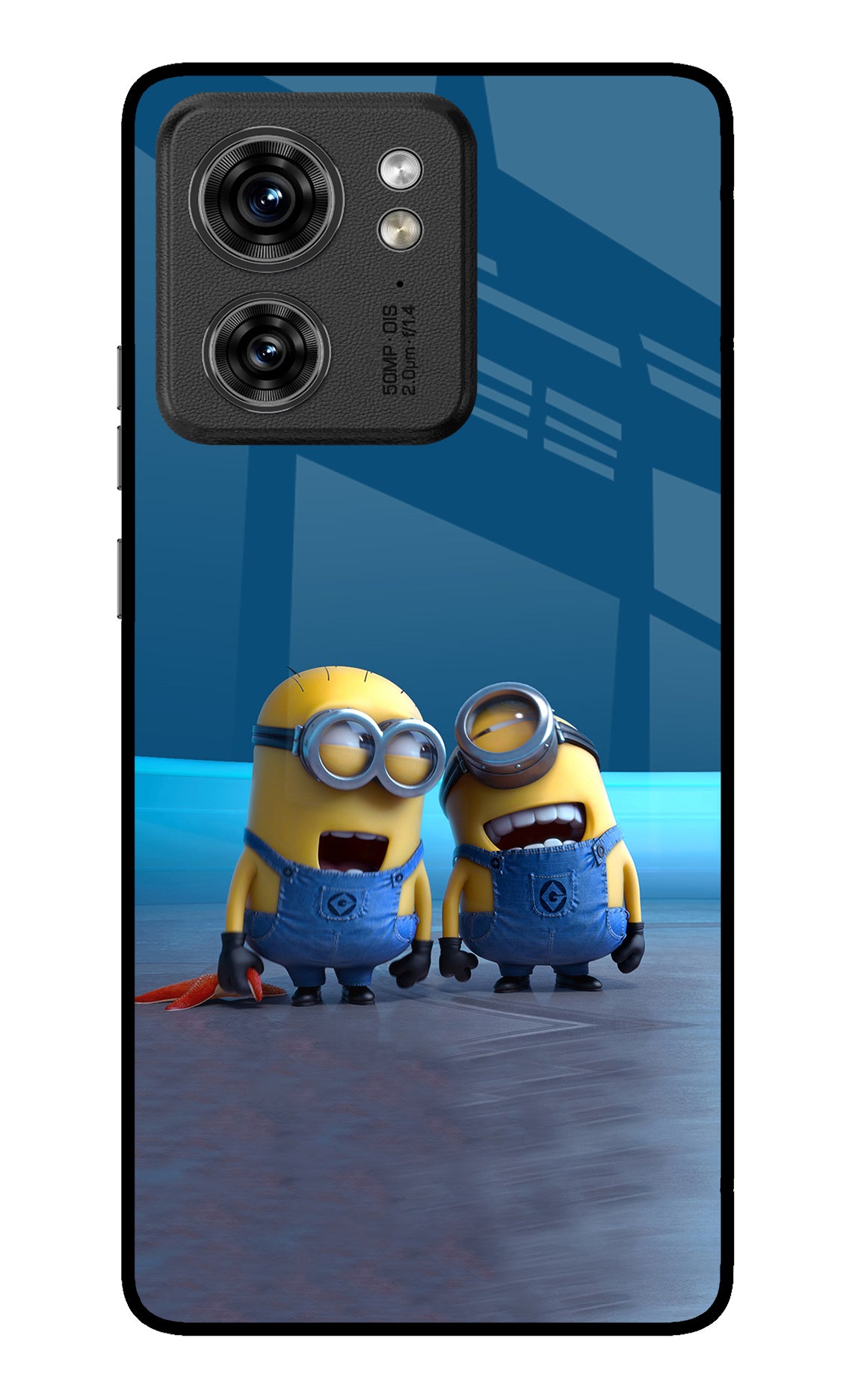 Minion Laughing Case for Moto Edge 40