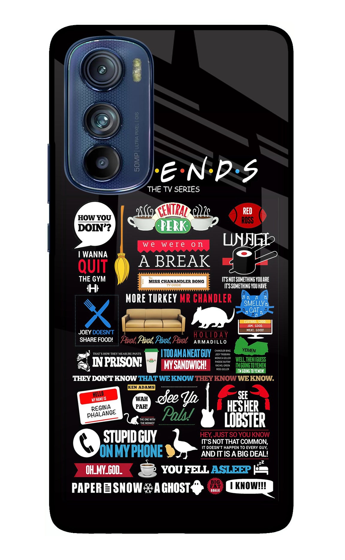 FRIENDS Case for Moto Edge 30