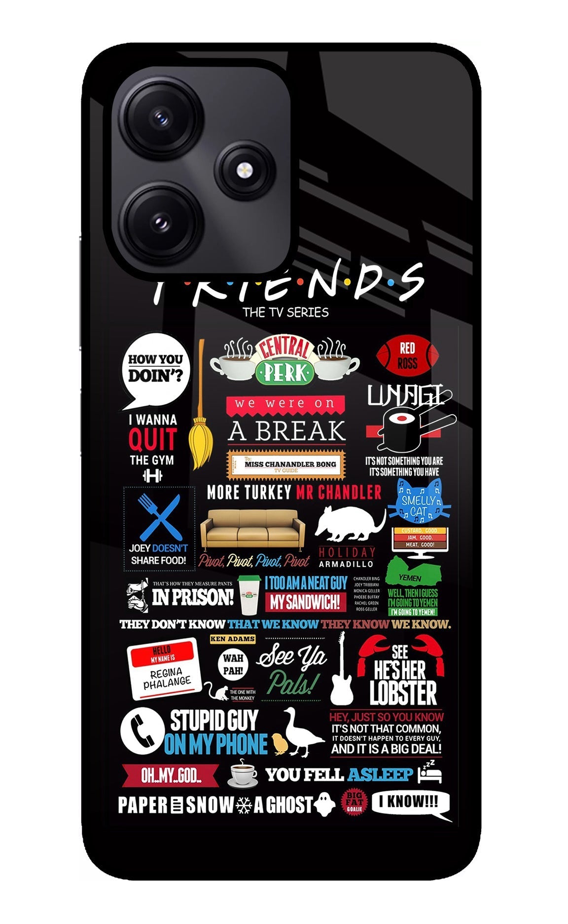 FRIENDS Case for Poco M6 Pro 5G