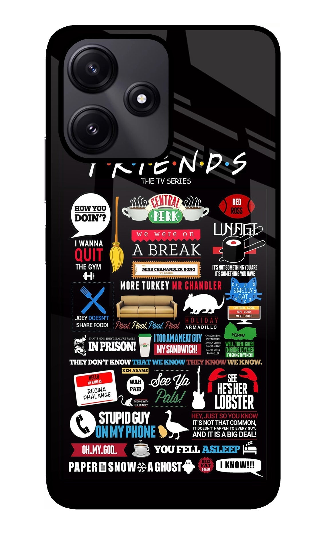 FRIENDS Case for Redmi 12 5G