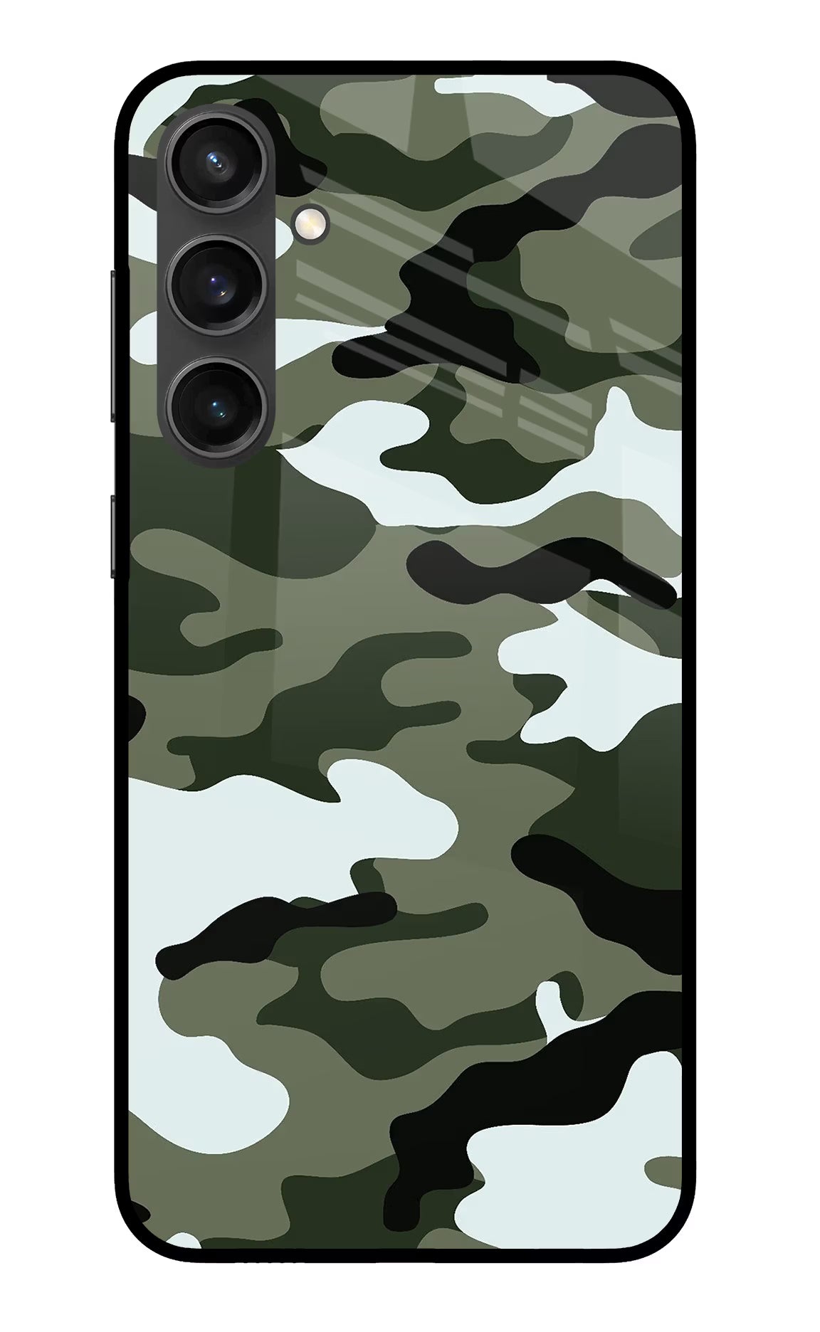 Camouflage Case for Samsung S23 FE 5G by Casekaro