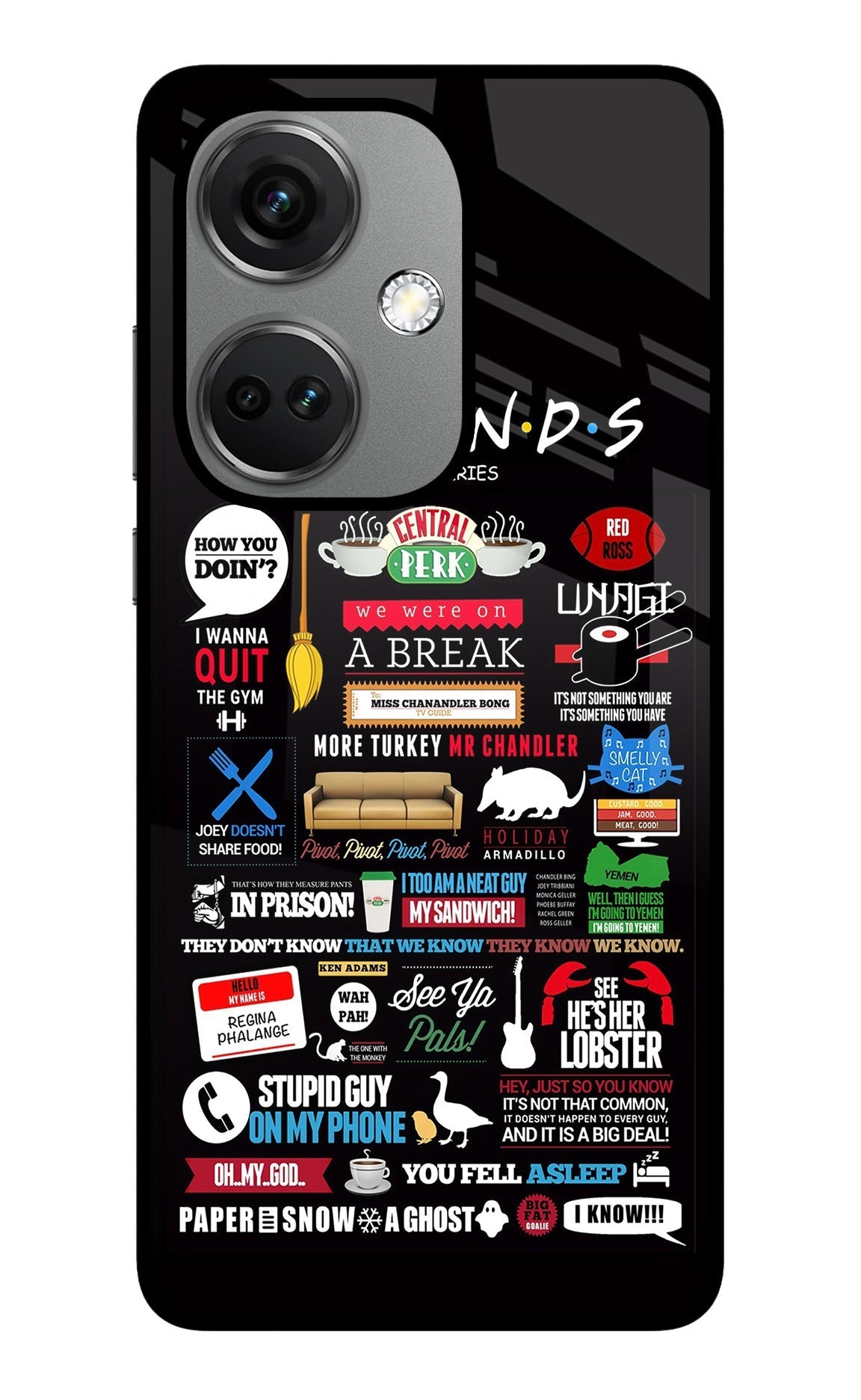 FRIENDS Case for OnePlus Nord CE 3 5G