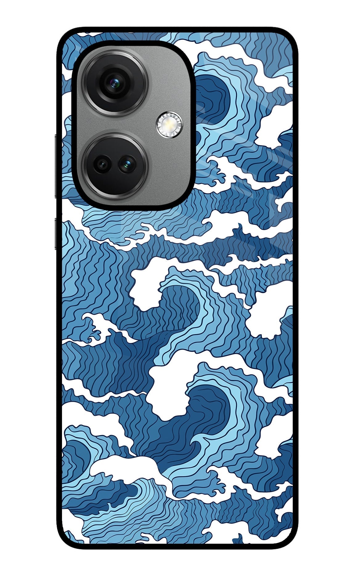 Blue Waves Case for OnePlus Nord CE 3 5G