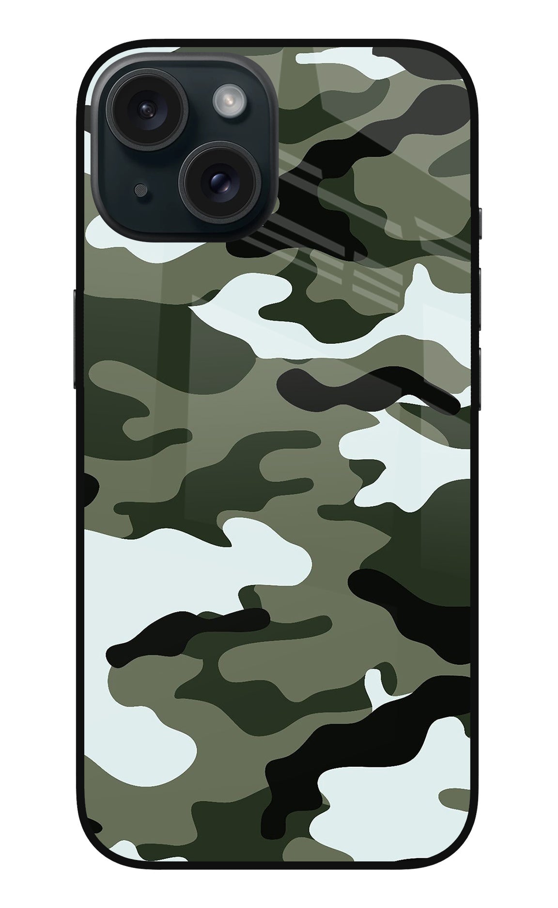 Camouflage Case for iPhone 15