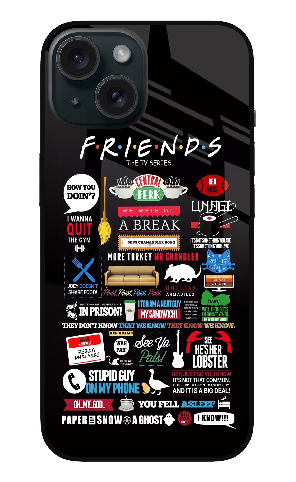 FRIENDS Case for iPhone 15