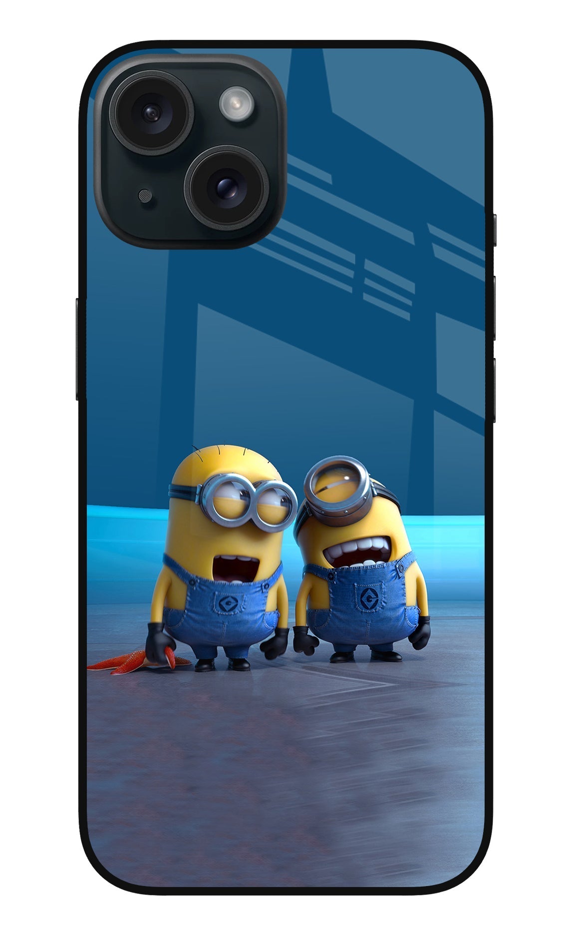 Minion Laughing Case for iPhone 15